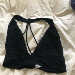 Urban outfitters black bralette